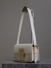 Miss Dior Flap Off-white Bag 22 x 11 x 6 cm - 5