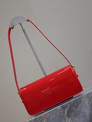 Miss Dior Flap Red Bag 22 x 11 x 6 cm - 4