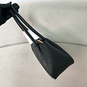 Prada SoftGrainhobo Underarm Black Bag 28X18X11cm - 5