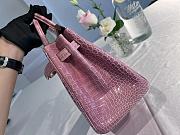 Hermes Birkin Crocodile Lilac 25cm - 6