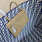 Fendi Blue Tote Roll 33x22x30cm - 4