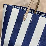 Fendi Blue Tote Roll 33x22x30cm - 3