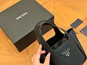 Prada Shopping Basket Black 18x15cm - 5