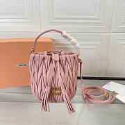 Miu Miu Bucket Small Pink Bag 17X15X10CM - 1