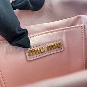 Miu Miu Bucket Small Pink Bag 17X15X10CM - 3