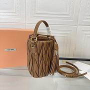 Miu Miu Bucket Small Dark Beige Bag 17X15X10CM - 5