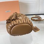 Miu Miu Bucket Small Dark Beige Bag 17X15X10CM - 3