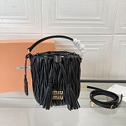 Miu Miu Bucket Small Black Bag 17X15X10CM - 1