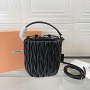 Miu Miu Bucket Small Black Bag 17X15X10CM - 4