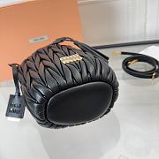 Miu Miu Bucket Small Black Bag 17X15X10CM - 2