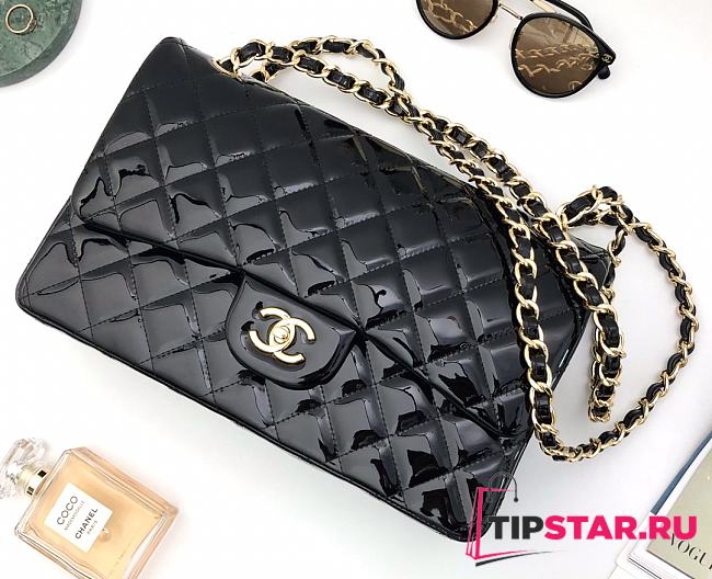 Chanel Classic Black Flap Large Bag 30cm - 1