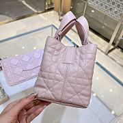 Dior Toujours Small Light Pink Tote Bag 23x14x12cm  - 4