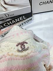 Chanel long-sleeved slim-fit sweater - 3