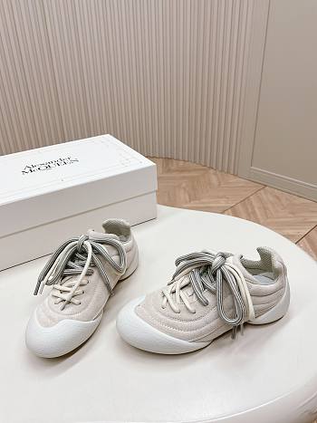 Alexander McQueen Flexion Retro Casual Sports Offwhite Shoes