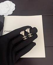 Chanel mini triangle earrings - 4