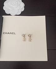 Chanel mini triangle earrings - 2