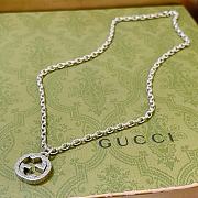 Gucci celebrity style classic Anger Forest series double Gucci necklace - 1