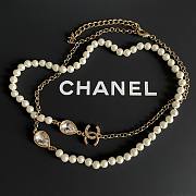 Chanel Pearl Double C Necklace  - 6