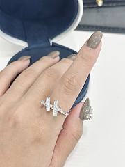 Graff special-shaped ladder full diamond ring - 1