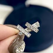 Graff special-shaped ladder full diamond ring - 4