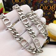 Dior necklace silver - 5