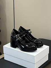 Celine double strap black shoes - 1