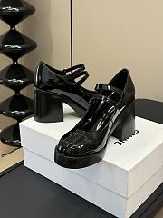 Celine double strap black shoes - 2