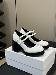 Celine double strap white shoes - 1