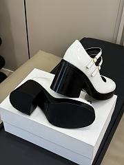 Celine double strap white shoes - 3