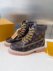 LV Timberland joint yellow boots short boots  - 3