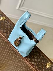 LV Atlantis BB Blue M11387 Handbag 17 x 17 x 7 cm - 5