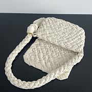 BVLGARI Kalimero Citta White Handbag 25x18x5.5cm - 2