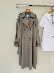 Miu Miu Lapel Long Trench Coat  - 1