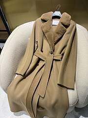 Maxmara two-piece mink cashmere coat - 1