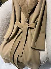 Maxmara two-piece mink cashmere coat - 2