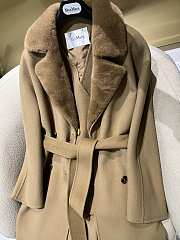 Maxmara two-piece mink cashmere coat - 3