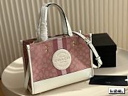 Coach new field pink tote 30x23x15cm - 1