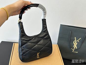 YSL Sade Hobo Black Bag 20*14cm