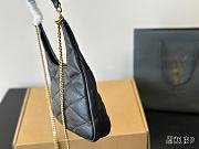 YSL Sade Hobo Black Bag 20*14cm - 6