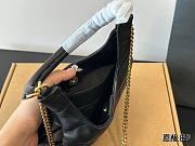 YSL Sade Hobo Black Bag 20*14cm - 4