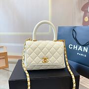 Chanel 1Coco Handle Selzburg White 20cm - 1