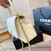 Chanel 1Coco Handle Selzburg White 20cm - 4