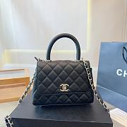 Chanel 1Coco Handle Selzburg Black 20cm - 1