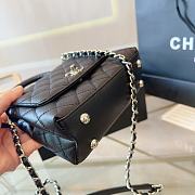 Chanel 1Coco Handle Selzburg Black 20cm - 6