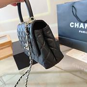 Chanel 1Coco Handle Selzburg Black 20cm - 5