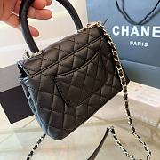 Chanel 1Coco Handle Selzburg Black 20cm - 3