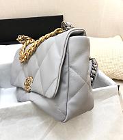 Chanel 21A Flap Grey Bag 26x16x9cm - 2