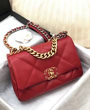 Chanel 21A Flap Red Bag 26x16x9cm - 1