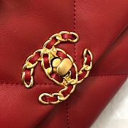 Chanel 21A Flap Red Bag 26x16x9cm - 3