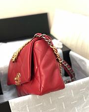 Chanel 21A Flap Red Bag 26x16x9cm - 6